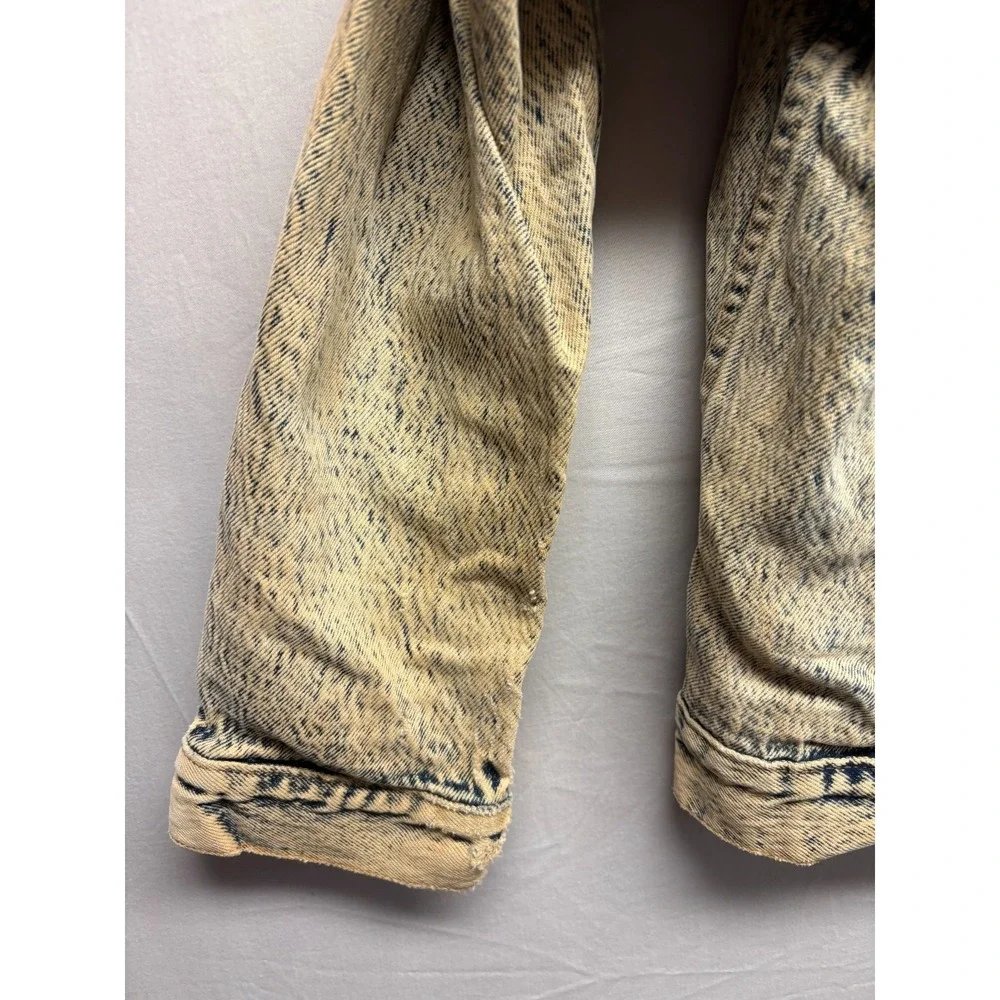 Levi's Trucker Jacket Men's Light Blue Long Sleeve Denim USA Vintage Crusty Dust